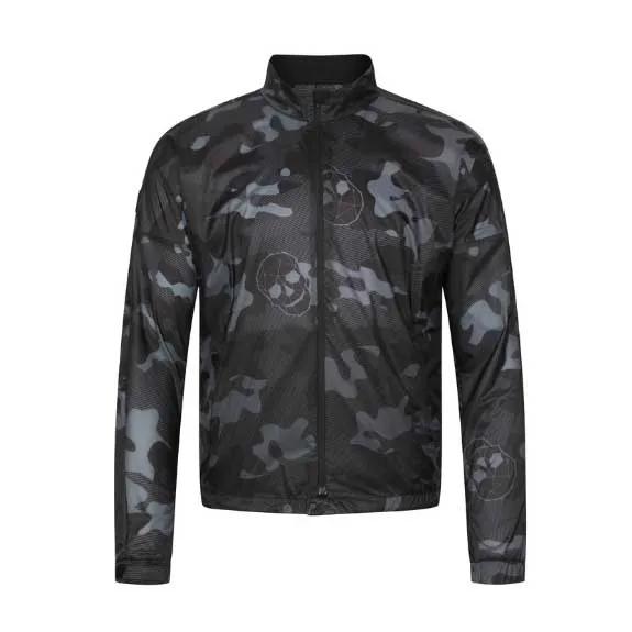 Nouvelle veste de golf pour homme : élégante, polyvalente, zippée, col montant, coupe-vent à manches
