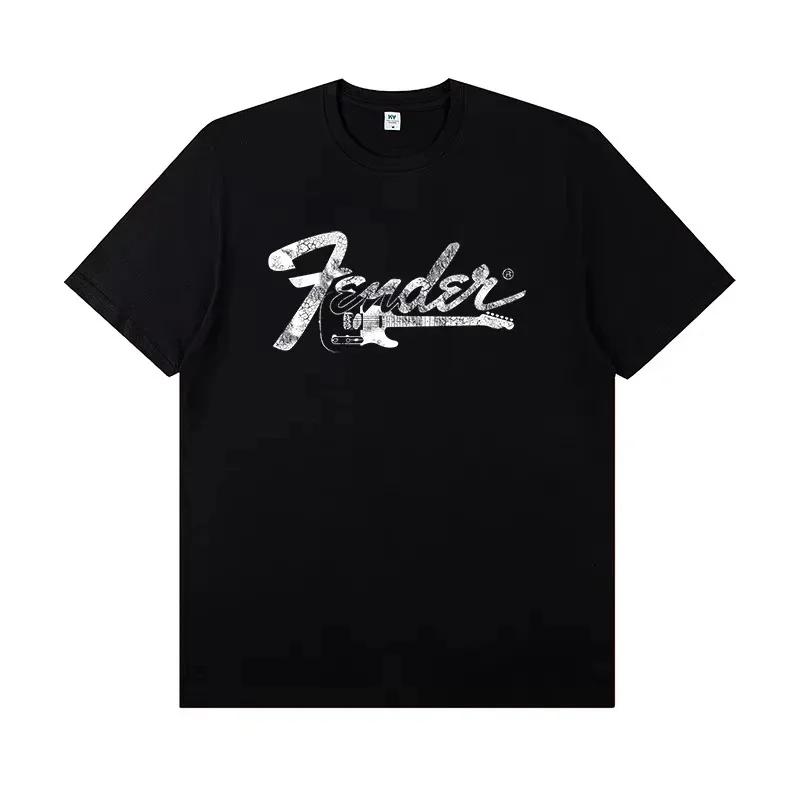 2025 Fender Jimi Hendrix Fender guitare électrique périphérique T-shirt à manches courtes groupe de 