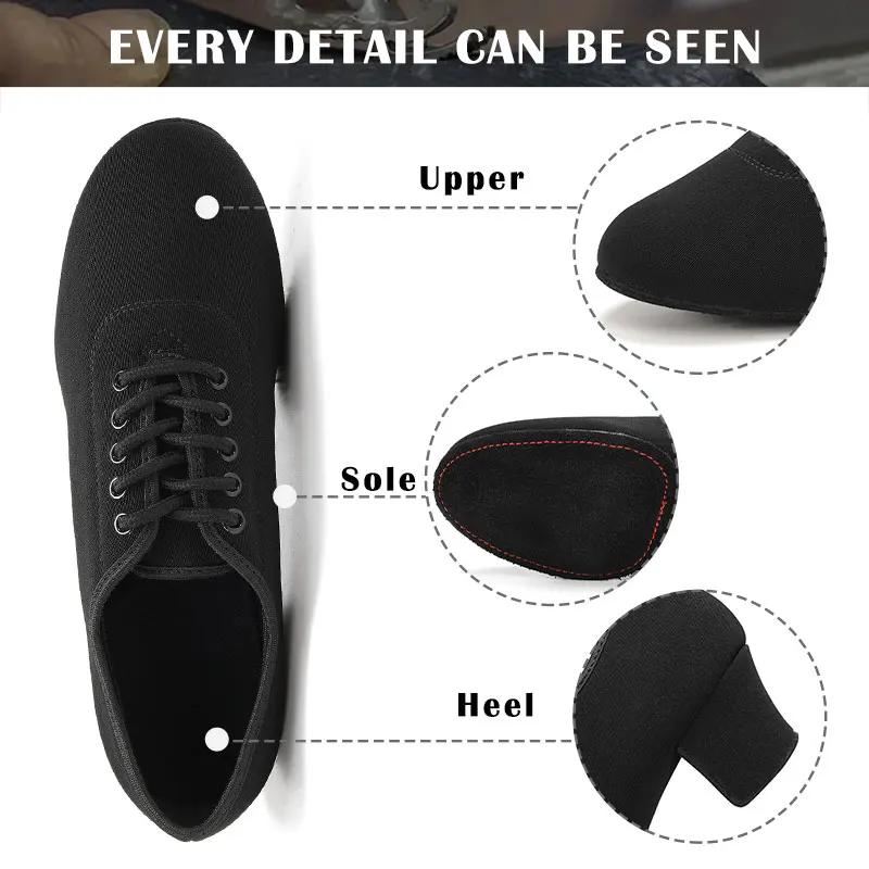 Chaussures de danse latine pour hommes et femmes, chaussures de salle de RhOxford, baskets d'entraîn