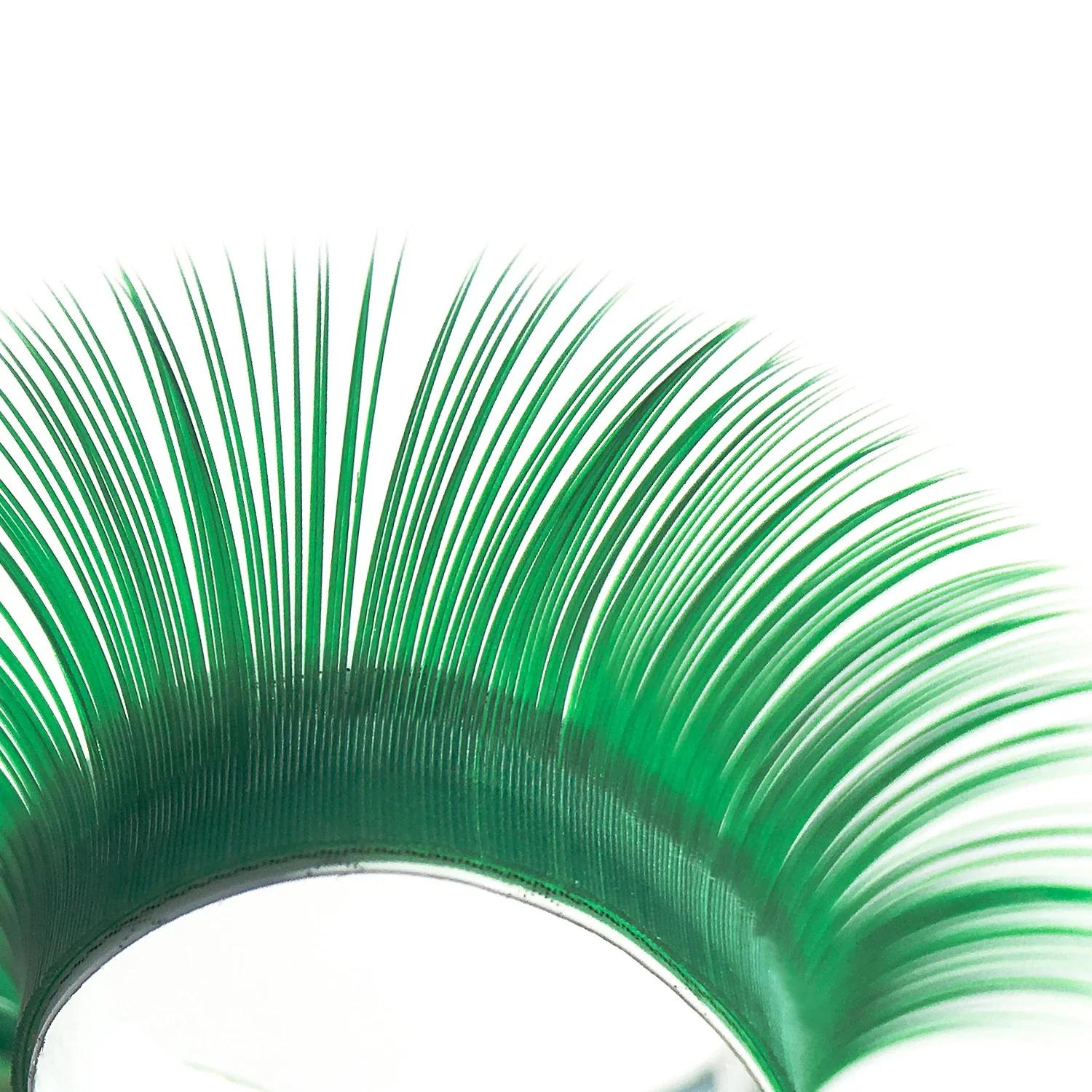 GLAMLASH couleur cils violet bleu marron vert rouge blanc rose jaune Extensions de cils individuels 
