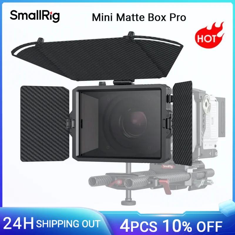 SmallRig Mini Matte Box Pro Mini Follow Focus Protection contre l'éblouissement et l'évasement à dég