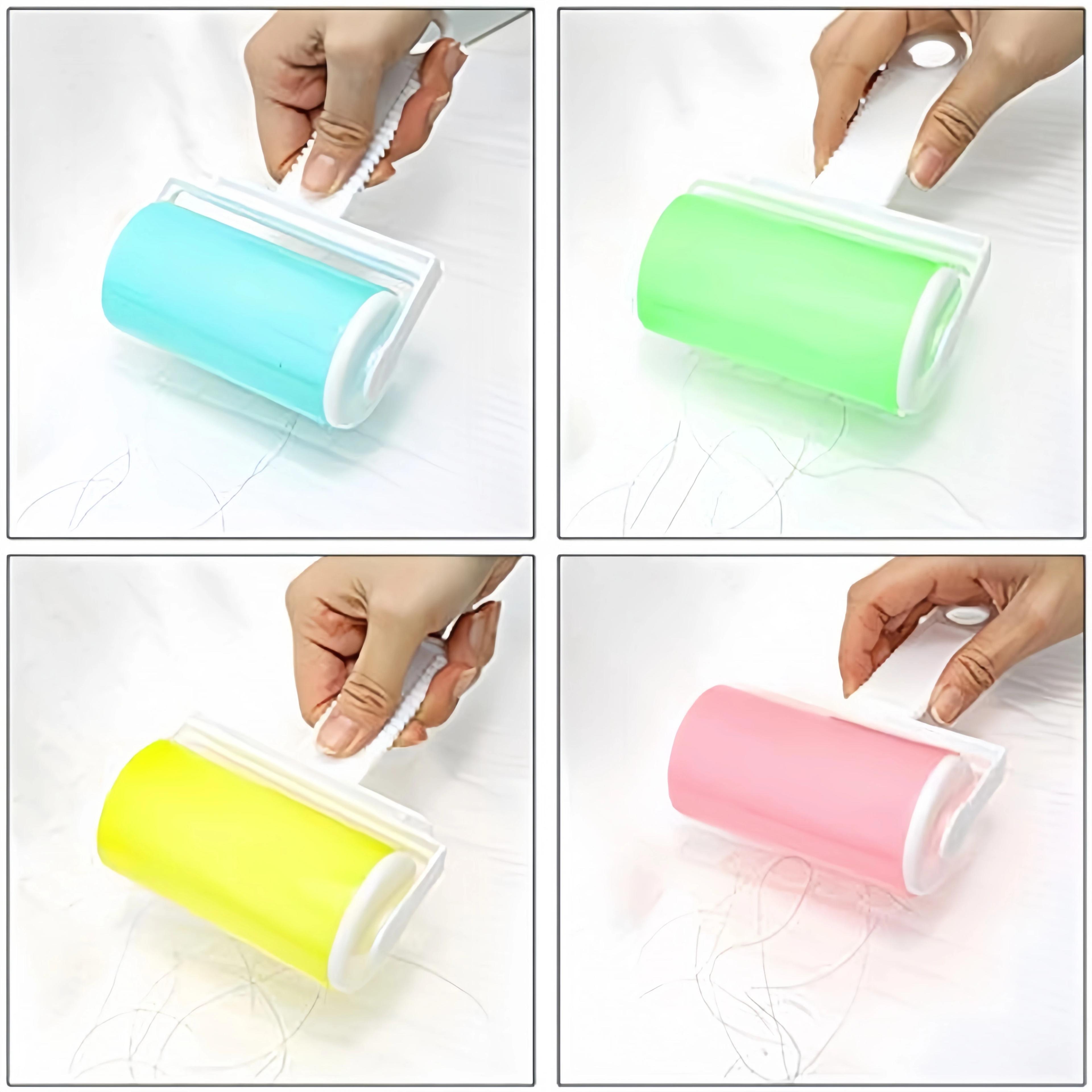 Rouleau collant lavable pour vêtements, réutilisable, portable, maison propre, épilateur pour animau