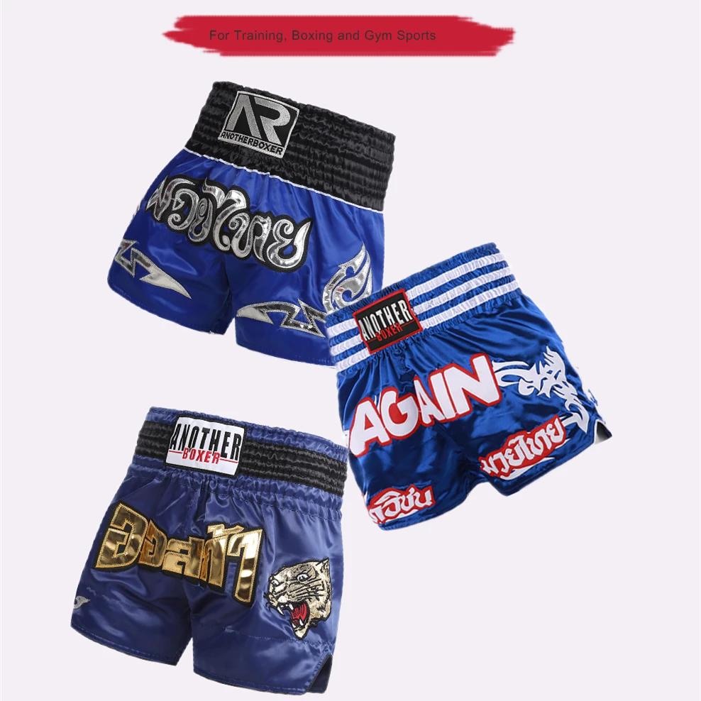 Short Muay Thai, short de boxe court Kickboxing, maillot de boxe pour l'entraînement de frappe, shor