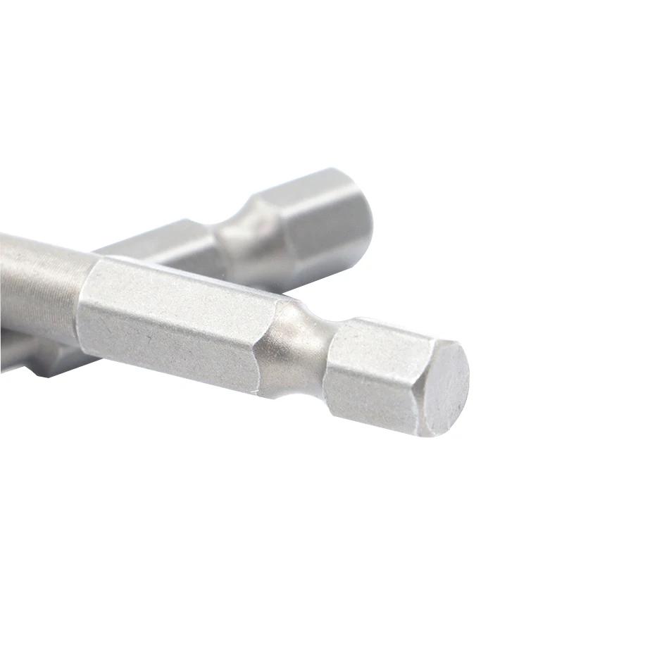 Embout de tournevis Phillips en acier allié S2, 50mm 75mm 100mm 150mm, 12 pièces/15 pièces, avec emb