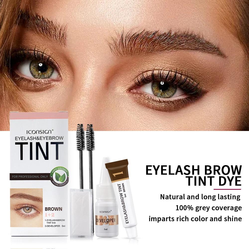 ICONSIGN-Kit de embaupour les cils, rehausseur de sourcils, mascara, lifting, tatouage des yeux, out