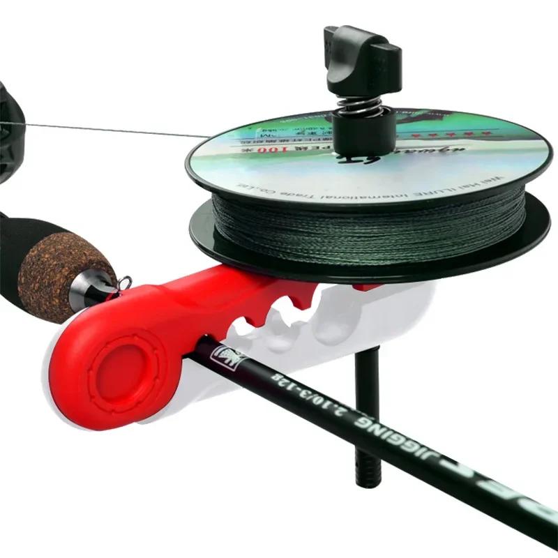 1 Pcs Portable Ligne De Pêche Enrouleur Outils De Pêche Bobine Ligne Spooler Machine Spinning Baitca