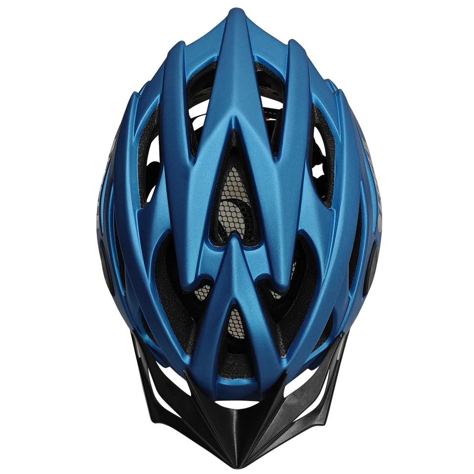 LOCLE-Casque de vélo moulé intégralement avec visière, casque de vélo de montagne, casque de vélo de
