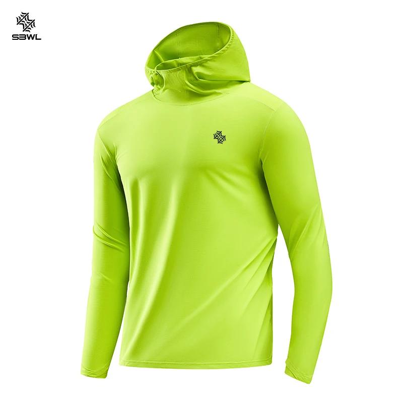 SBWL sweat à capuche respirant à manches longues pour hommes/femmes de haute qualité pour sports et