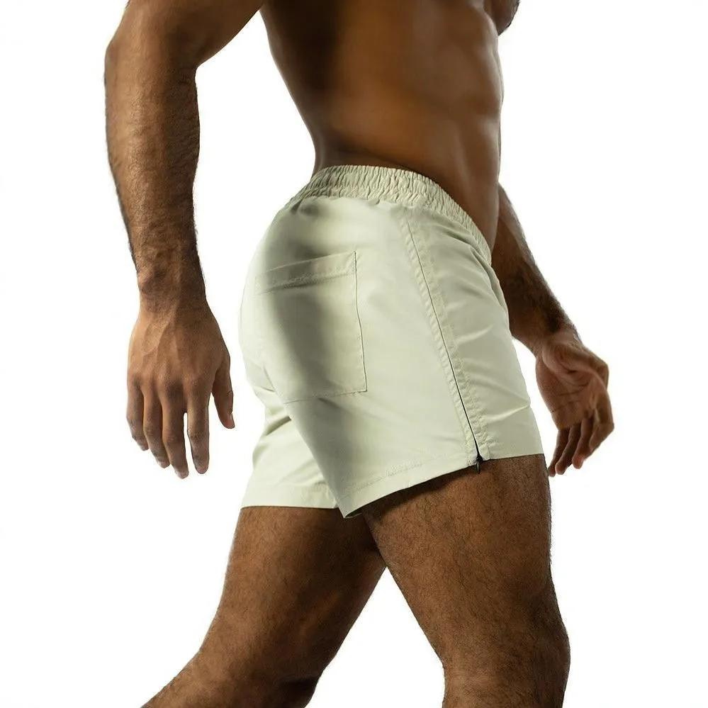 Shorts de sport sexy pour hommes, pantalons de course à pied, sous-vêtements, boxers, tendance, comm