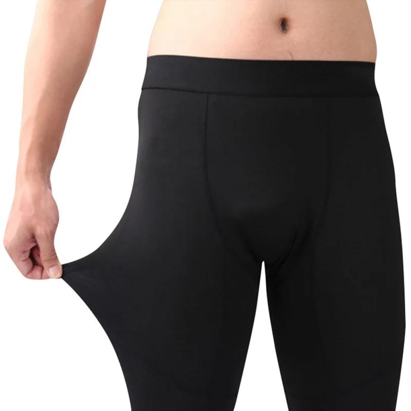 Leggings de compression capri avec genouillères pour hommes et femmes, collants rembourrés, pantalon