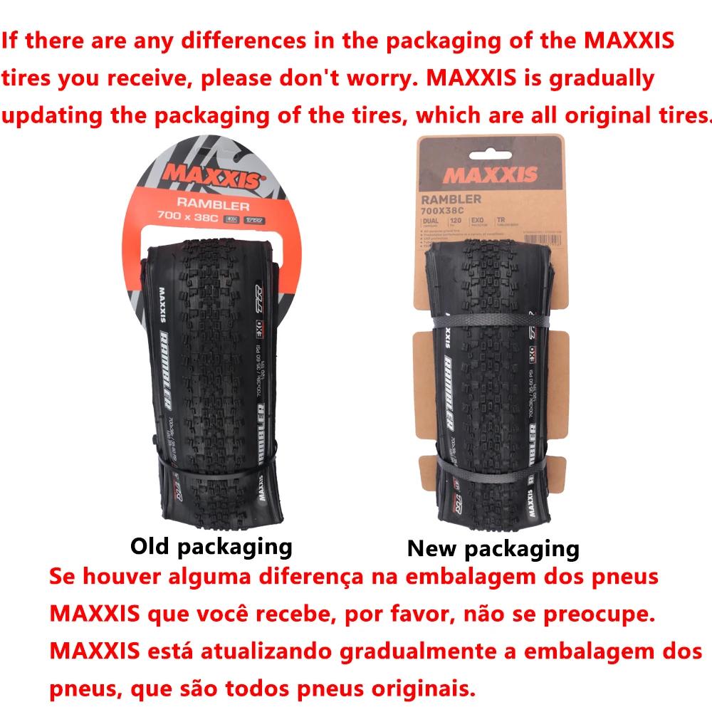 MAXXIS RAMBLER pneu de gravier 700x3 8/40C/45C 650x47B vélo pliant Cyclo-cross gravier pneu extérieu