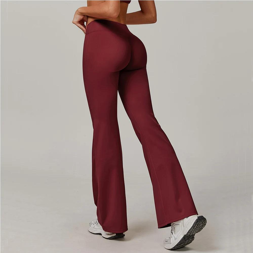 Pantalons à jambes larges femmes Leggings de Yoga femmes Leggings de Fitness pantalon de course Legg