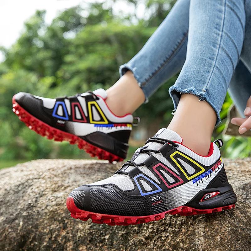 Chaussures de randonnée imperméables pour femmes chaussures de sport de plein air chaussures de spor
