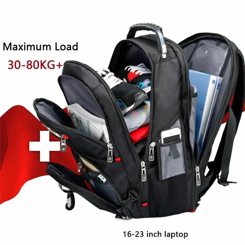 Sac à dos pour ordinateur portable en tissu Oxford imperméable de grande capacité, sac de voyage sco
