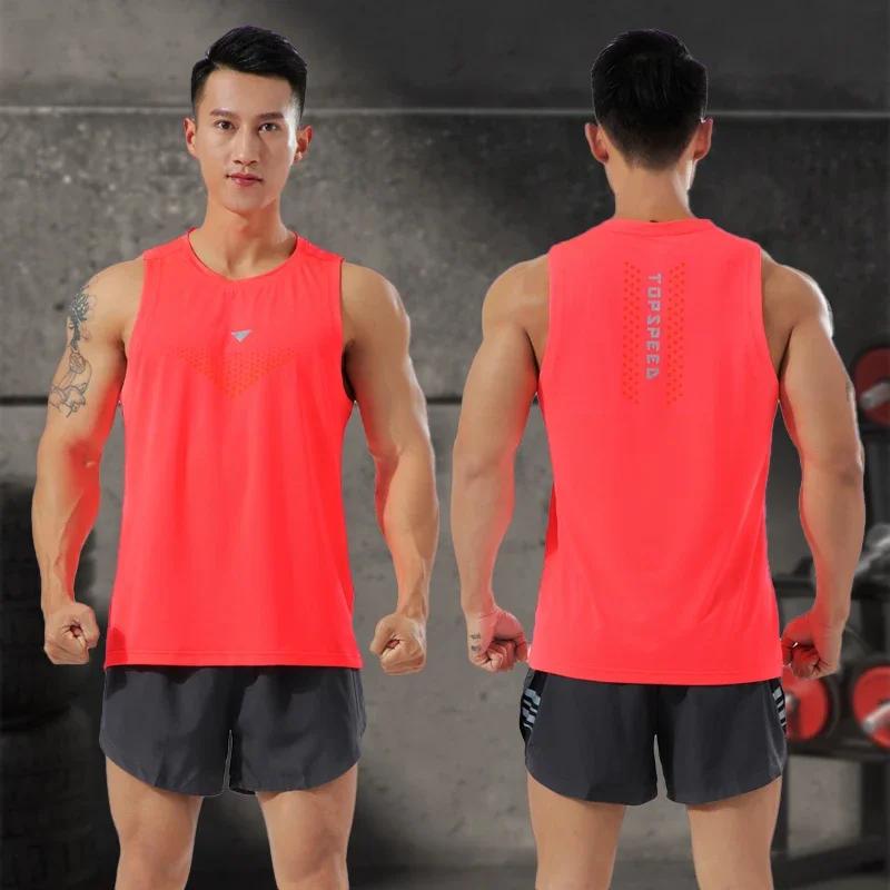 Économie d'entraînement de musculation pour hommes, haut de course, vêtements de fitness pour hommes