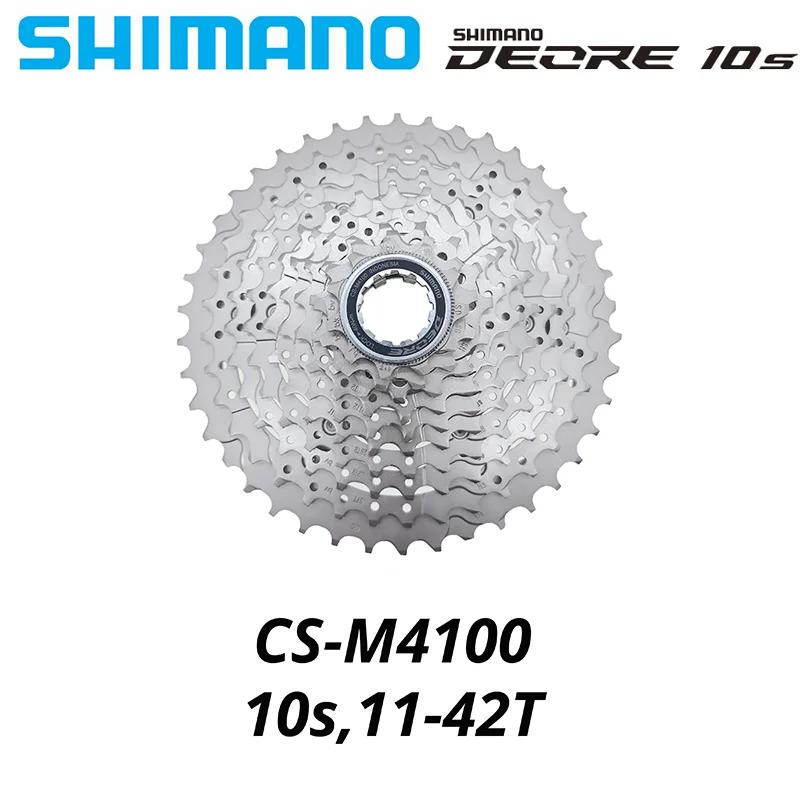 Shimano Deore 10 vitesses vélo Cassette M6000 M4100 HG50 CS-M4100 10S 10V SLX XT vtt vélo de montagn