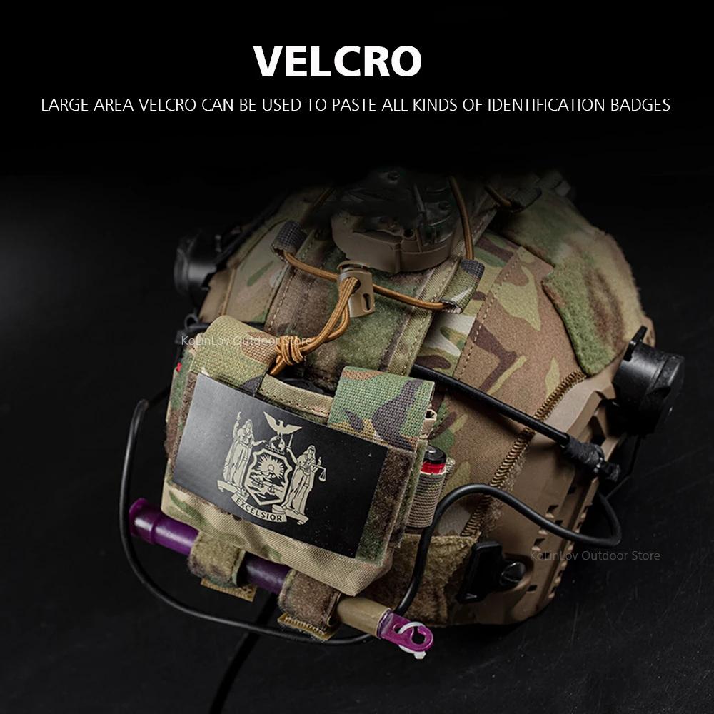 Pochette de batterie pour casque tactique MK2, sac de contrepoids pour casque M-LOK, militaire Airso