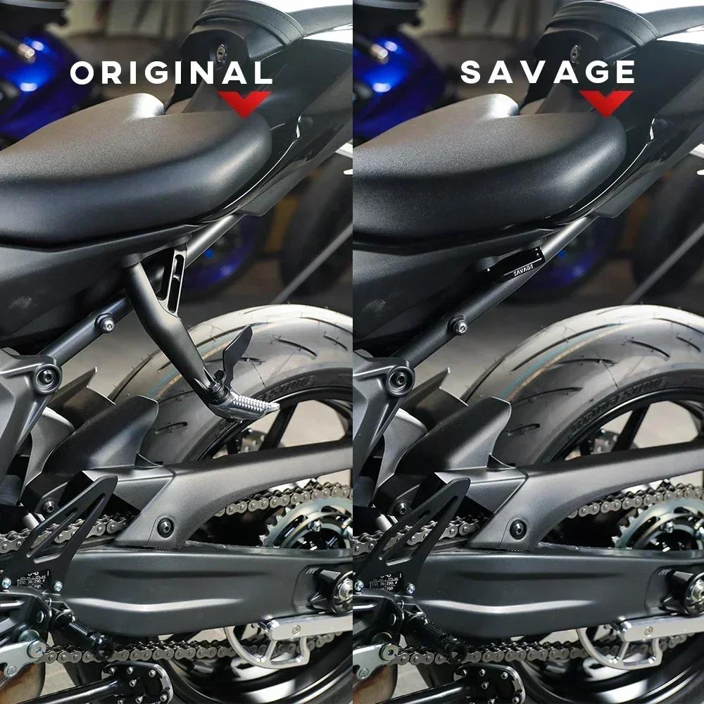 Pour YAMAHA YZF R7 R1 R1M 2021-2025 pied cheville plaque d'obturation supprime arrière passager repo