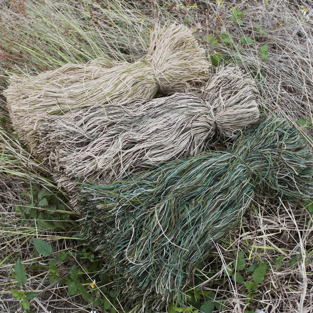 VULPO Camouflage fils de toile de jute bricolage chasse Camouflage costume Ghillie costume réparatio