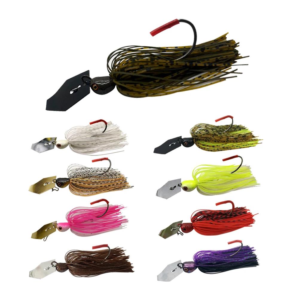 Mycena 14G/18G leurre de pêche Chatter appât spinner appât lame Jig danseur Buzzbait wobbler chatter