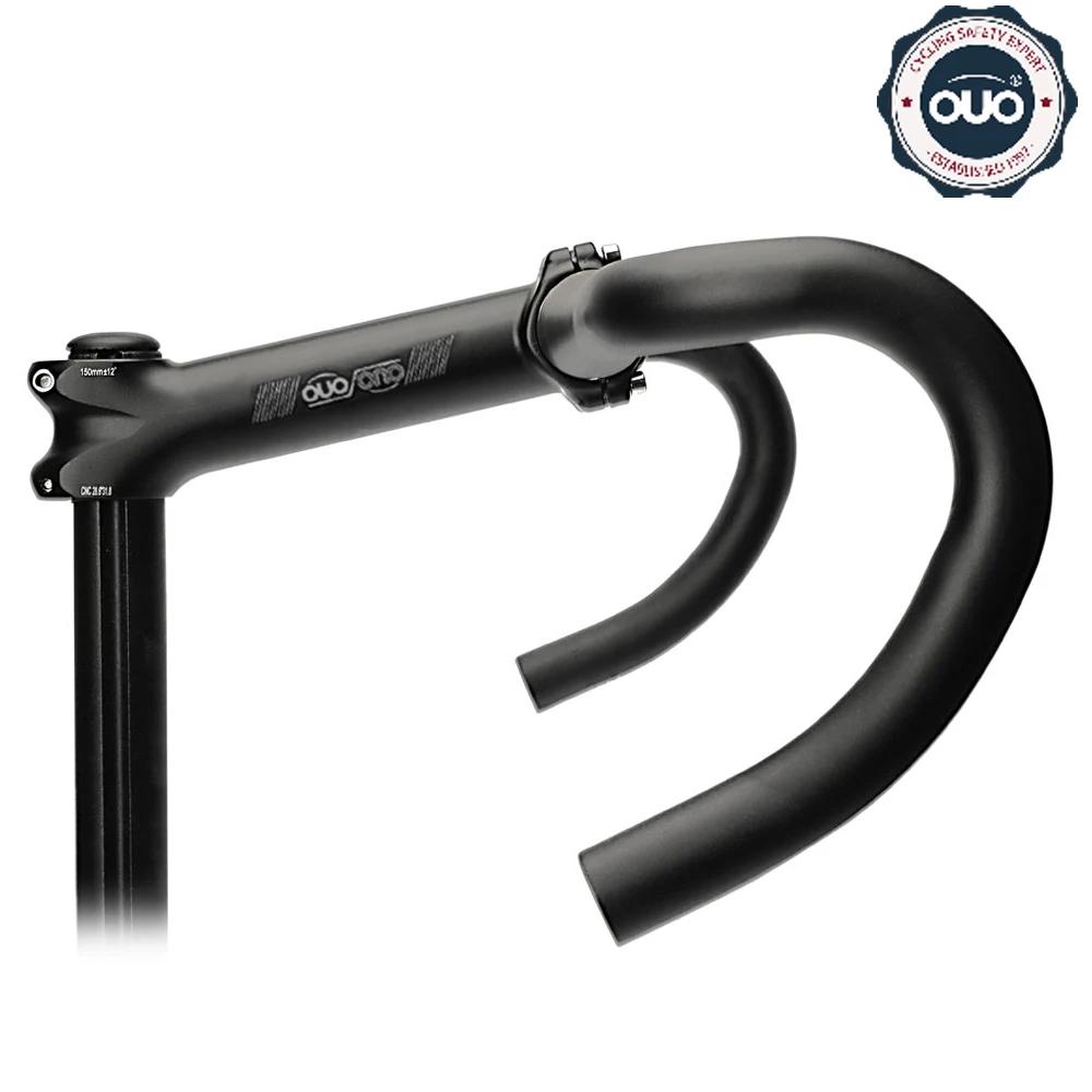 OUO – tige de guidon de vtt CNC, longue tige 140/150mm 7/17/12/25 degrés 31.8mm, tige de vélo de rou