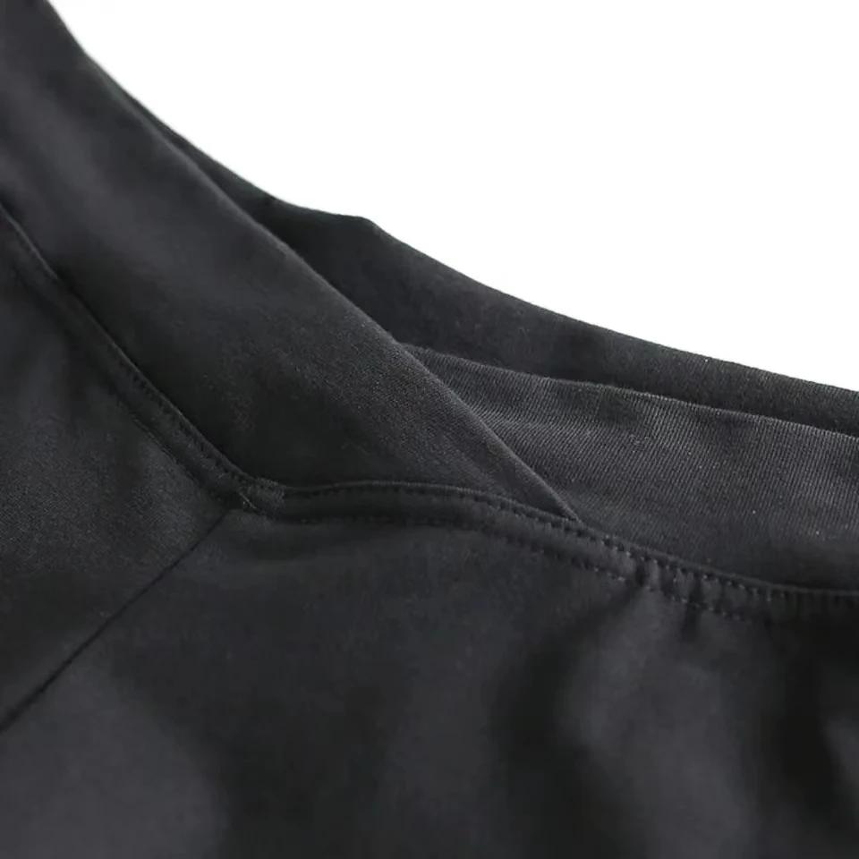 Short de sport Ultra court pour femme, Simple, noir, danse, Fitness, course à pied, décontracté, ser