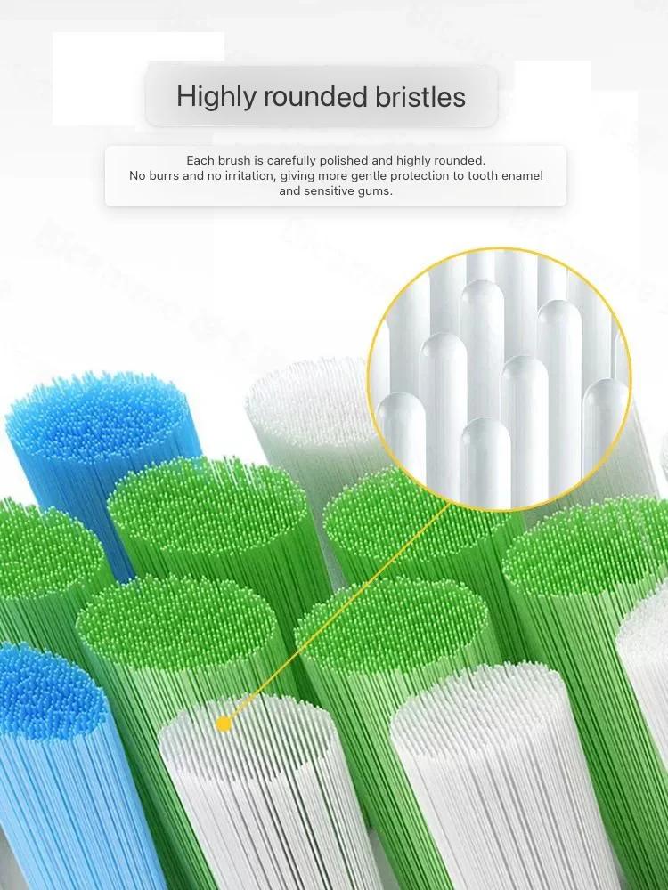 Têtes de brosse à dents de rechange compatibles avec la brosse à dents électrique ROAMAN T3/T5/T10/T