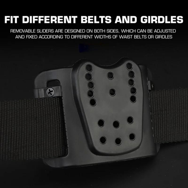 Boucle de ceinture universelle, multi-trous, adaptateur de ceinture, adapté aux étuis Kydex, adaptat