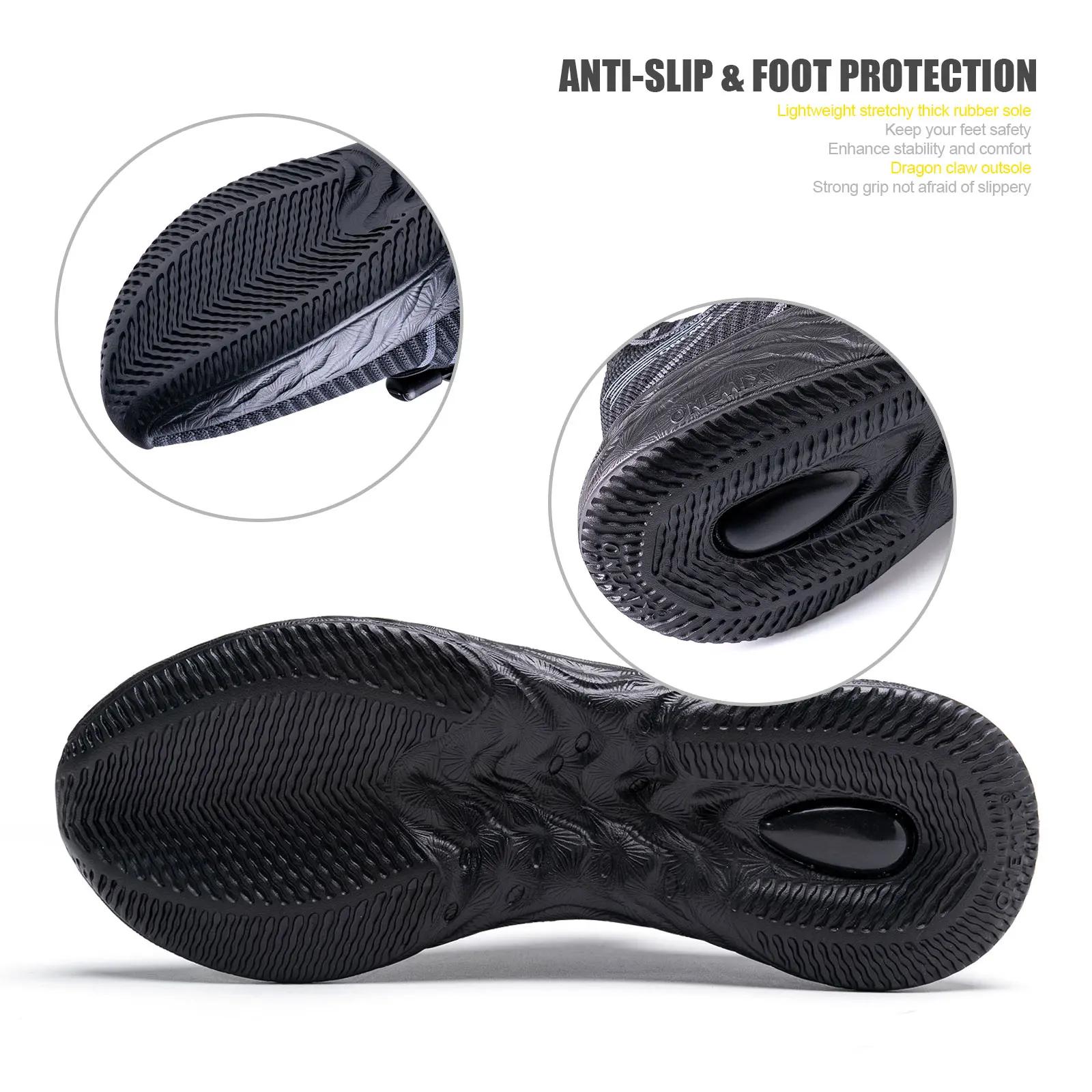 Chaussures de Course Été Hommes ONEMIX - Baskets Respirantes Étanches pour Randonnée Trekking