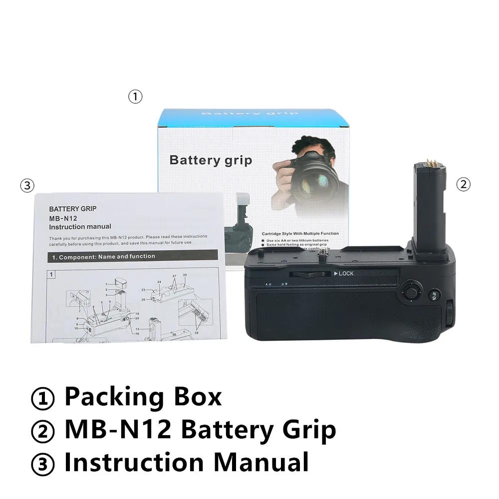Support de batterie Z8, poignée verticale de remplacement MB-N12 pour appareil photo Nikon Z 8 et 2