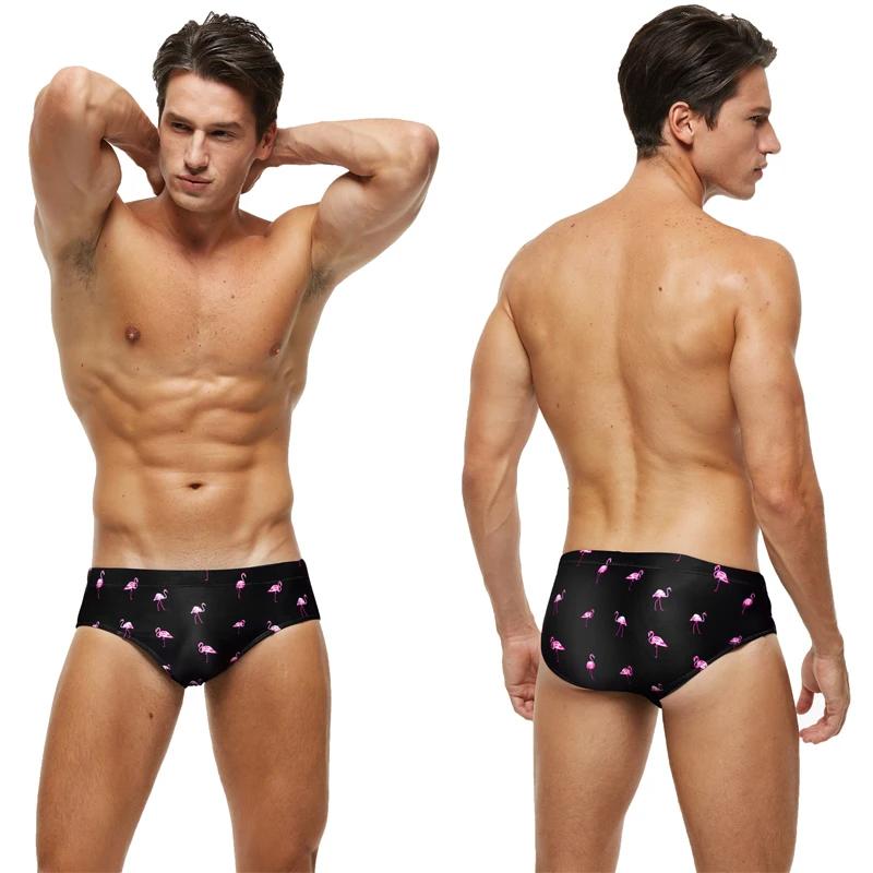 Short de bain homme Datifer 2026 - Imprimé sexy avec coussinets amovibles pour le surf