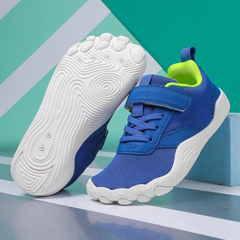 Chaussures pieds nus pour enfants, baskets pour garçons et filles, chaussures à emplacer naturelleme