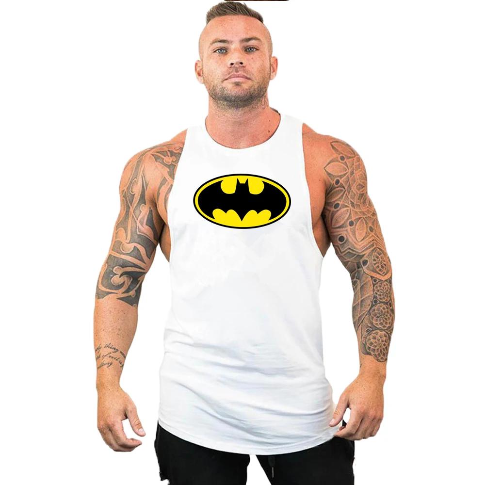 Gilet de musculation et de fitness pour hommes, chemise de protection sportive, gilet incliné sans m