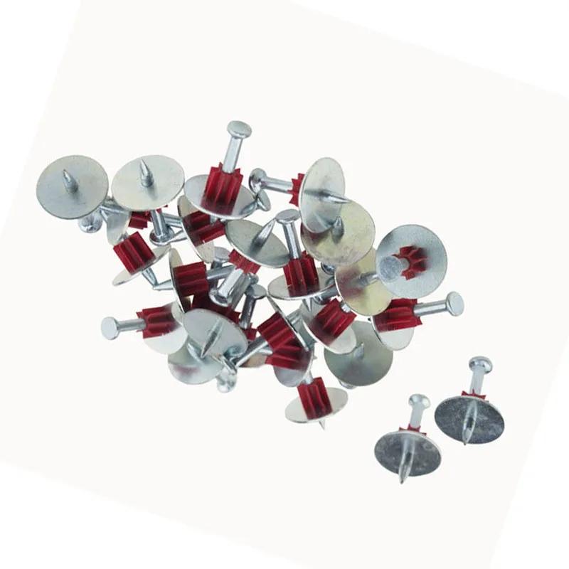 100 pièces clous en ciment clous en acier clous fixes pour pistolet à ongles clous spéciaux avec joi