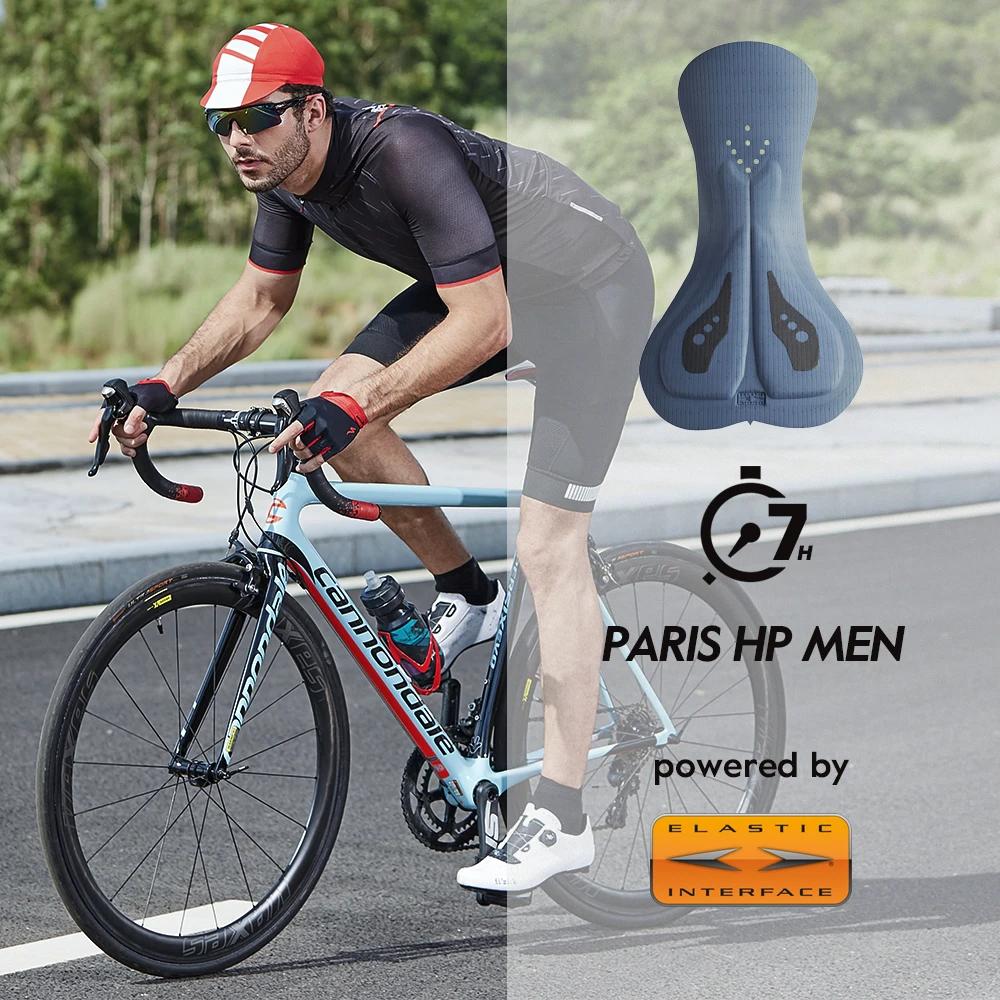 RION short de cyclisme hommes Ciclismo Masculina cuissard Interface élastique coussin longue Distanc