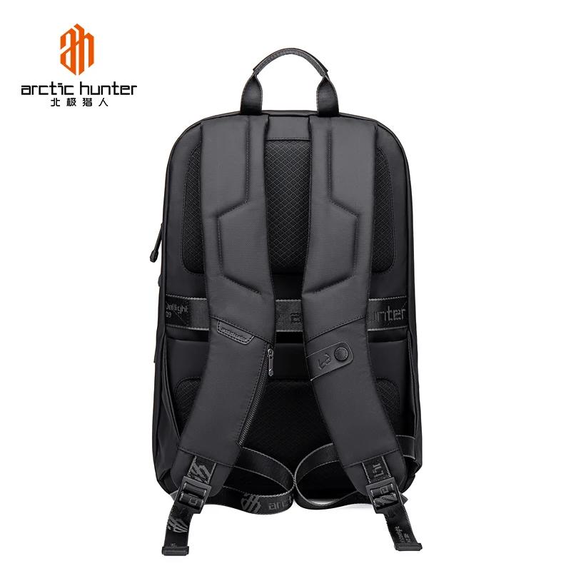 Arctic Hunter pochette d'ordinateur sac à dos collège Style conception Simple grande capacité hommes