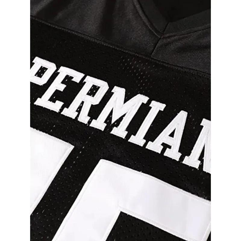Maillot Boobie Miles, maillot de football brodé 45 Permian Friday Night Lights blanc noir S-3XL mail