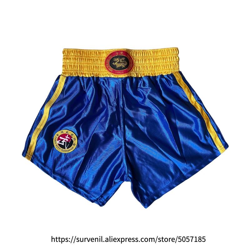 Uniforme de boxe muay-thaï pour hommes, femmes et enfants, shorts de boxe, Sanda Wushu, arts martiau
