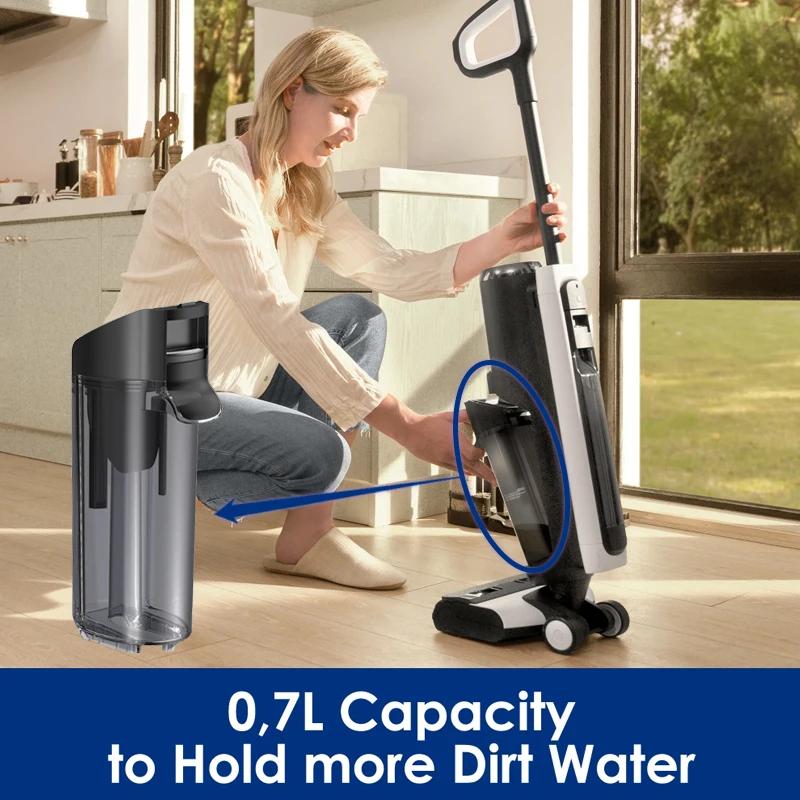Pièces de Rechange Originales Précieuses d'Eau Propre/D343, Accessoires pour Aspirateur Tineco FLOOR