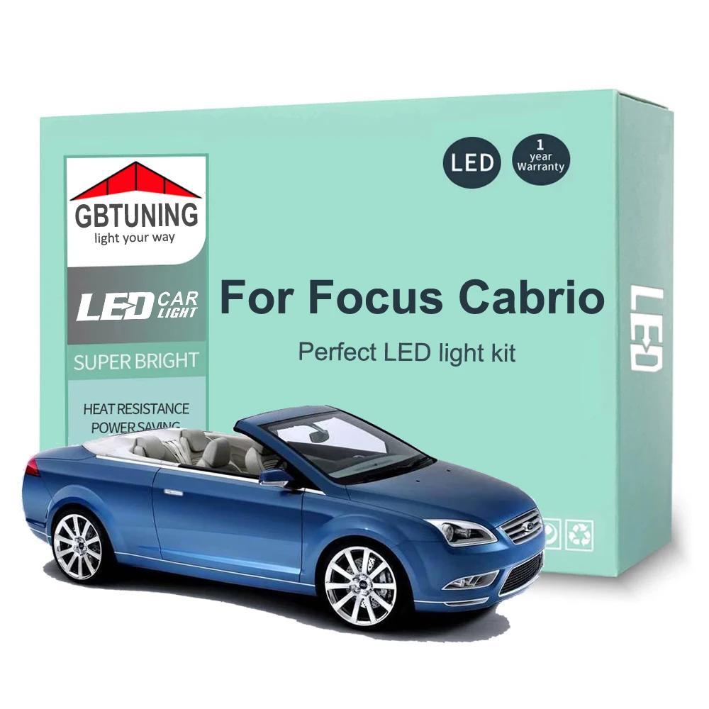Kit d'ampoules LED pour l'intérieur de la voiture, pour Ford Focus CC Cabrio Cabriolet Convertible 2