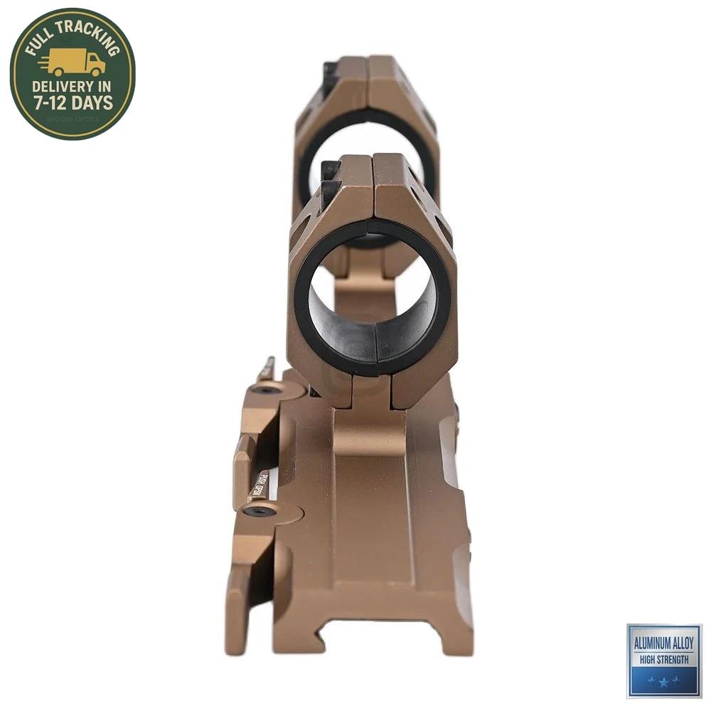 Shooin-Support d'anneau de lunette optique, tube de 30mm, base de rail de 21mm