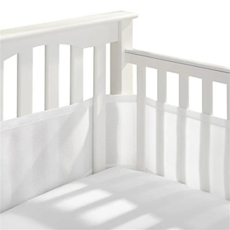 Pare-chocs pour lit de bébé, accessoires de literie, décor de chambre d'enfant, conception de nœud p
