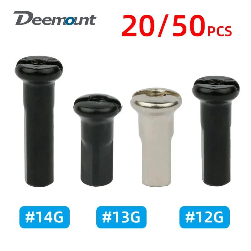 20/50 pièces écrous à rayons en laiton 14G 13G 12G vtt roue de vélo de route e-bike Scooter jante bo