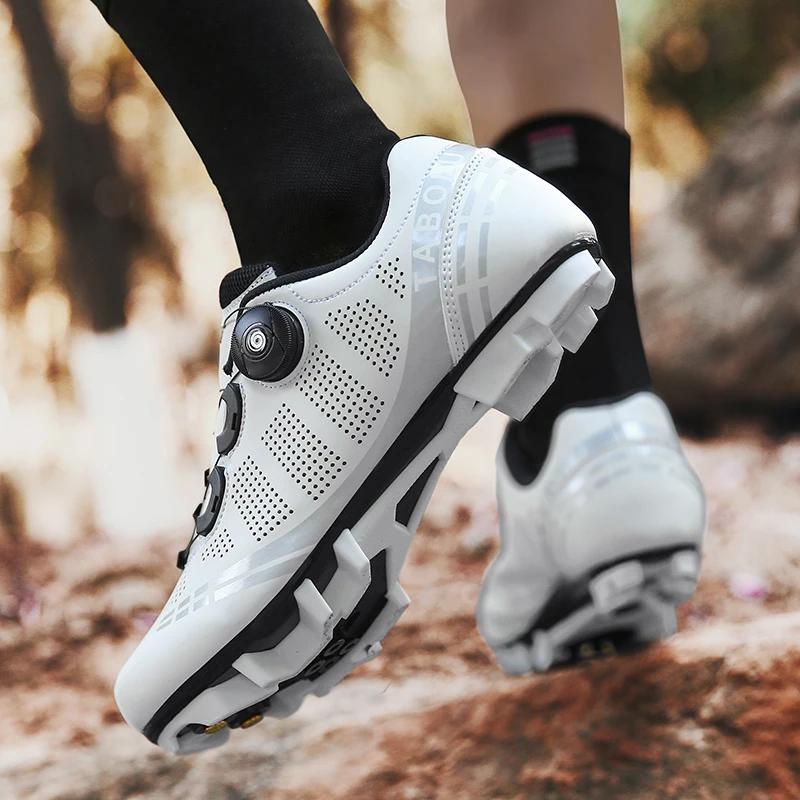 LiXingMing hommes chaussures de cyclisme vtt T72 course en plein air voiture compétition taquet anti