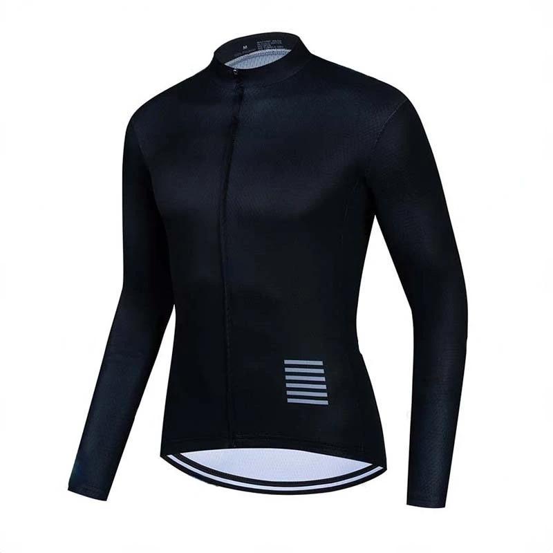 Vêtements de cyclisme en plein air pour hommes, chemises de cyclisme blanches à manches longues, vêt