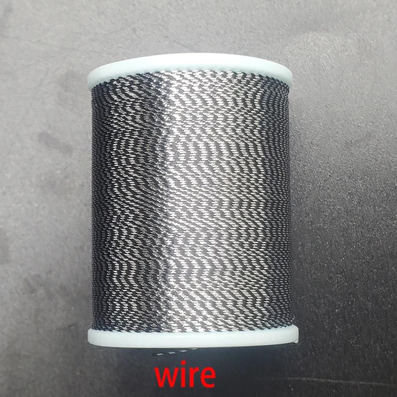 TAKEDO bobine fil Nylon métallique NCP 100 yards - 15 pièces pour enroulement bricolage construction réparation DIY