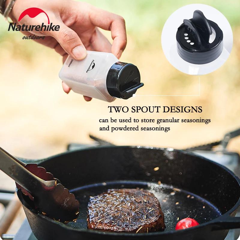 Naturehike – pot d'assaisonnement 8 pièces, ensemble de récipients à épices, bouteille d'assaisonnem