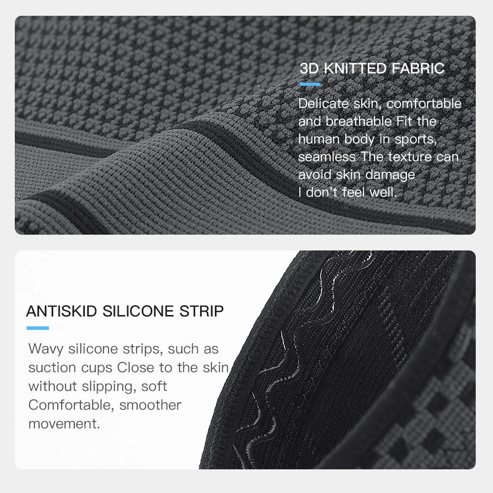 1 pièce Fitness course cyclisme genouillères élastique en Nylon genouillère pour sport Compression g
