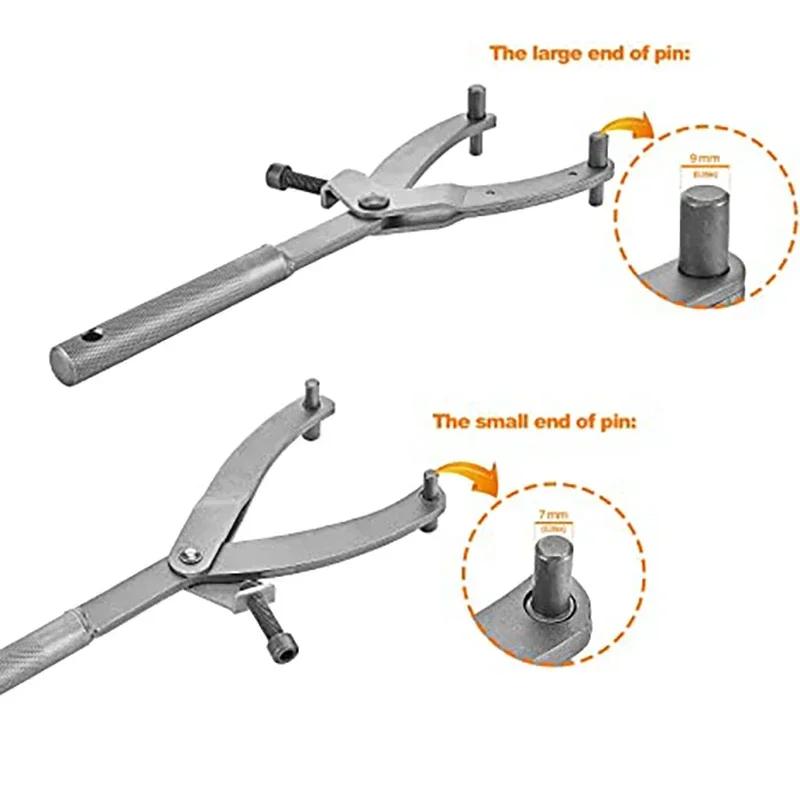 Clé d'embrayage extracteur de roulement réglable, retenue de volant d'inertie, outils de réparation,