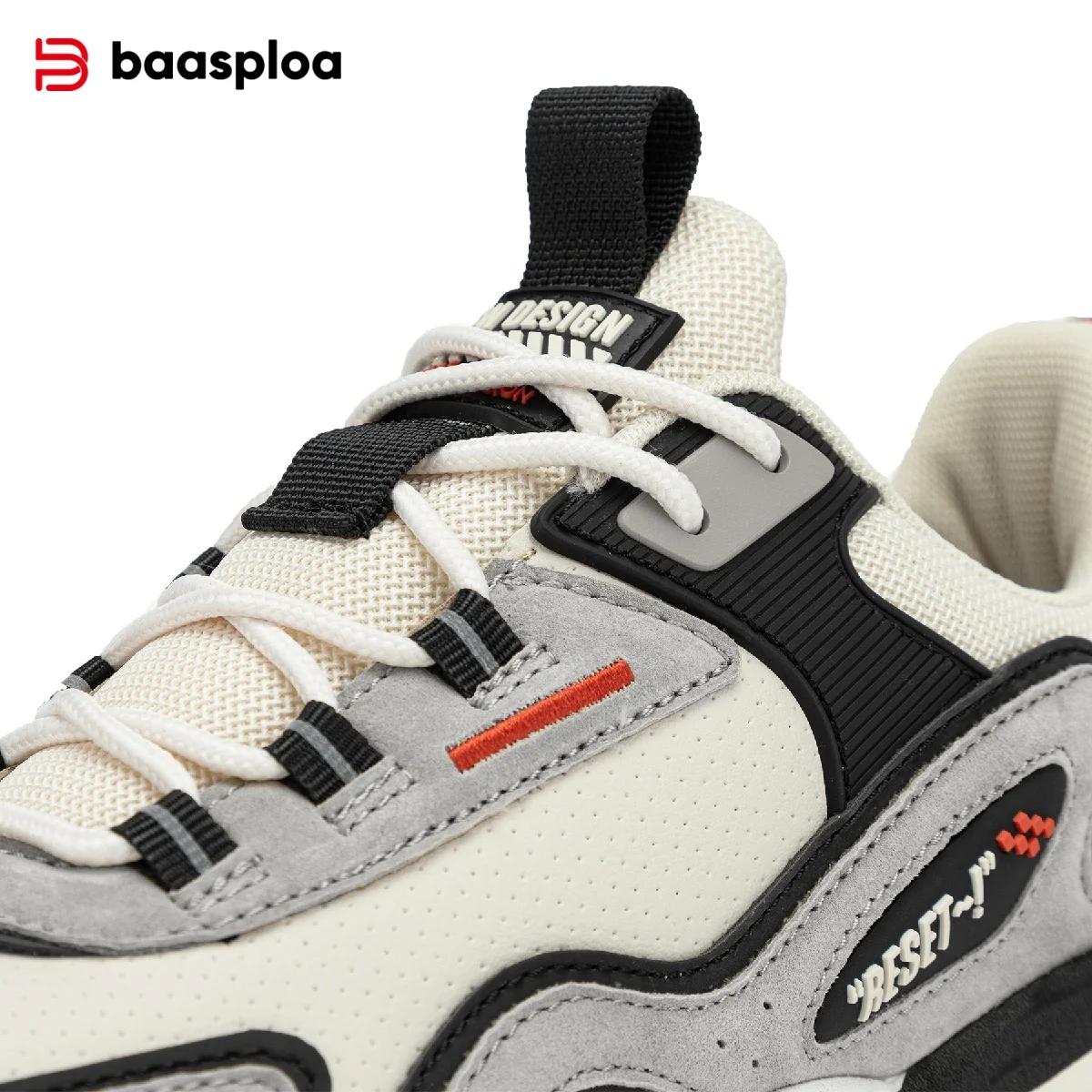 Chaussures de course pour hommes Baasploa, marque de chaussures légères, baskets décontractées en cu
